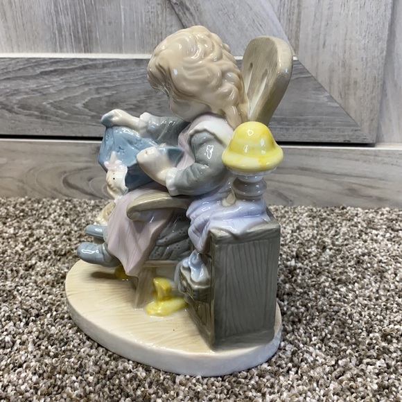 Lisi Martin Dolfi ITALY Girl Playing Doll China Figurine Pictura Graphics 151 - Picture 13 of 15